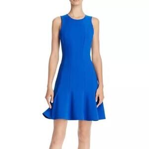 Elizabeth and James Fit & Flare Rooney Dress Sapphire Blue Size 4